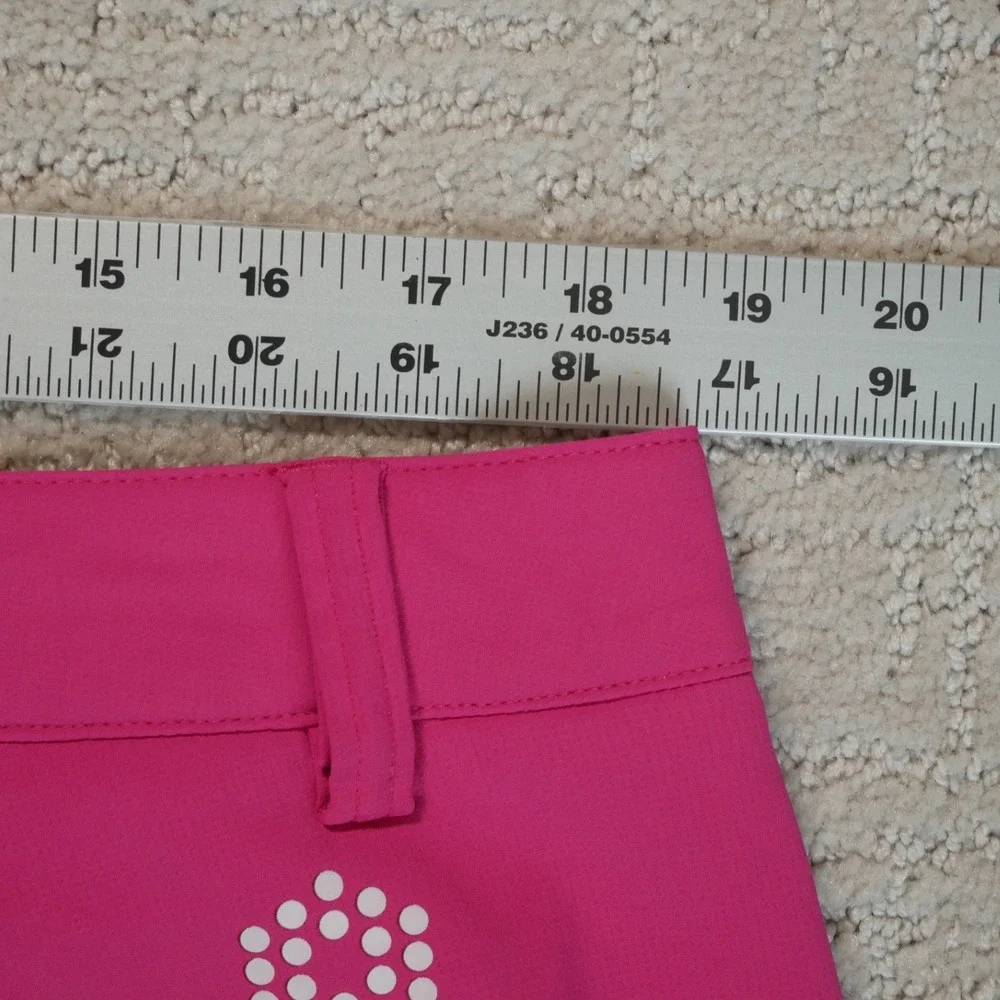Puma Golf Shorts Mens 38 Pink SportLifestyle Cell Dry Performance Flat Front‎